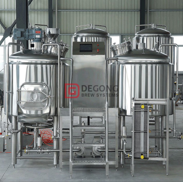 1000L schlüsselfertige Edelstahlbrauerei konische SUS 304 Bierbrauanlage