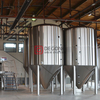 Brauerei-Ausrüstungs-kommerzielle industrielle Bierbrauanlagen der Brauerei-1500L im Restaurant