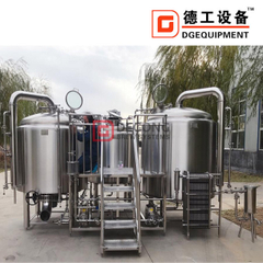 2000l Edelstahl 3-Gefäß Craft Beer Making Machine Bierbrauhaus Ausrüstung Heißer Verkauf in Europa