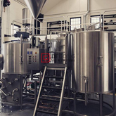 1500L 4 Gefäße (Maische- / Kessel-Tun, Läuterbottich, Whirlpool-Tun und Heißlaugentank) Brauanlage