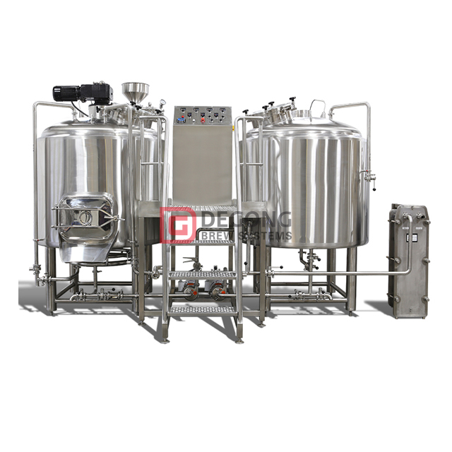 Brauerei 10HL kommerzielles Edelstahl Craft Beer schlüsselfertiges Brausystem Ausrüstung in Slowenien