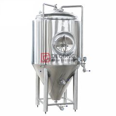 10HL Kühlmantel Edelstahl konischer Gärtank Brausystem Hersteller Bier Produktionslinie Popularität Australien
