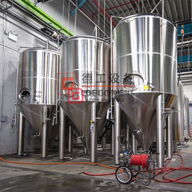 Craft schlüsselfertige kommerzielle Industriejacke Fermentation Unitank Fermenter zu verkaufen