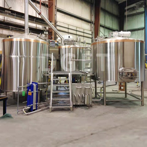 Schlüsselfertiges Projekt der Brauerei 1000L 10BBL 10HL Bierproduktionslinie Bierbrausystem zum Verkauf