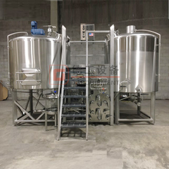 10BBL Dampfheizung Drei Gefäße Bierbrauerei Kommerziell Gebraucht Komplette Brauereiausrüstung
