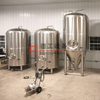 500L schlüsselfertiges Craft Brewhouse Euqipiment mit Dampfheizmethode für Mikrobrauerei Bierkneipe