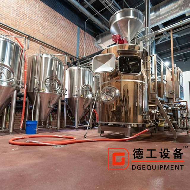 500L 5HL Craft schlüsselfertige 3-Gefäß-Brauereisystem für Edelstahl-Bierbrauerei zum Verkauf