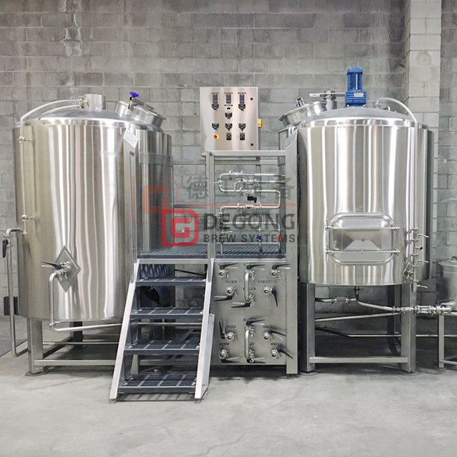 500L anpassbare Craft Beer Brewing Equipment Restaurant Gebraucht Edelstahl Bier Brewhouse