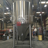 2000L anpassbarer Seitenschacht Edelstahl Konischer isobarer Druckfermentationstank-Unitank