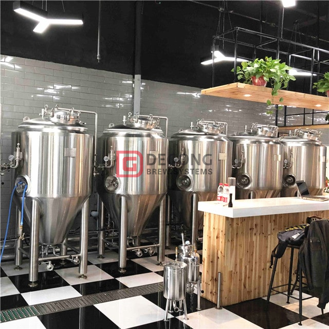 1000L Industrial Automated 2-Schiff Craft Beer Brewing Equipment zum Verkauf