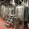 10BBL Dampfheizung Drei Gefäße Bierbrauerei Kommerziell Gebraucht Komplette Brauereiausrüstung