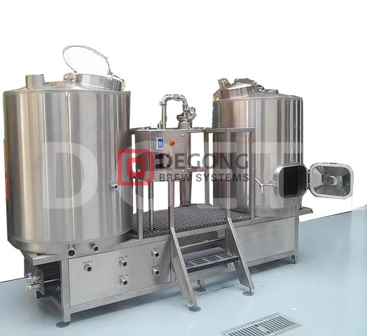 500L Microbrewery Beer Brew Equpiment Plant Gebrauchtes Bierpüree-System mit CE-Zertifikat