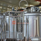 1000 Liter schlüsselfertige gewerbliche gebrauchte Bierbrauanlage / mittlere Brauerei Gebrauchtes Brausystem